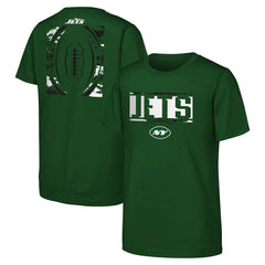 New York Jets Youth The Blitz T-Shirt - Green sale