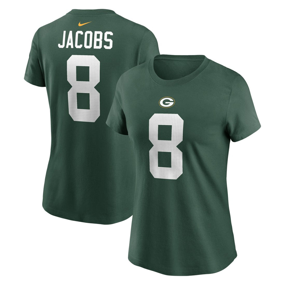 Josh Jacobs Green Bay Packers Women's Player Name & Number T-Shirt - Green | Nike outlet