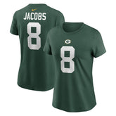 Josh Jacobs Green Bay Packers Women's Player Name & Number T-Shirt - Green | Nike outlet