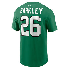 Saquon Barkley Philadelphia Eagles Player Name & Number T-Shirt - Kelly Green | Nike online