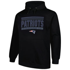 New England Patriots Big & Tall Pop Pullover Hoodie - Black on sale
