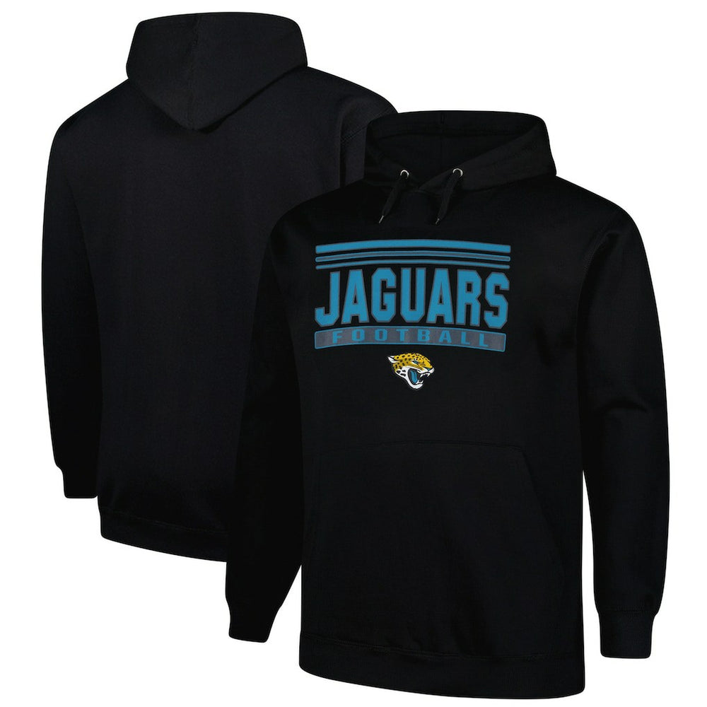 Jacksonville Jaguars Big & Tall Pop Pullover Hoodie - Black for sale