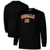 Cincinnati Bengals Big & Tall Thermal Long Sleeve T-Shirt - Black for sale