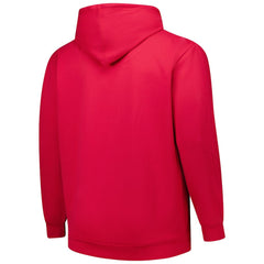 San Francisco 49ers Big & Tall Sleeve Hit Full-Zip Hoodie - Scarlet cheap