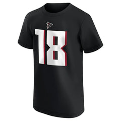 Kirk Cousins Atlanta Falcons Youth Player Name & Number T-Shirt - Black | Nike for sale