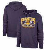 Los Angeles Lakers '47 Big & Tall Good Call Headline Pullover Hoodie - Purple | 47 brand shop