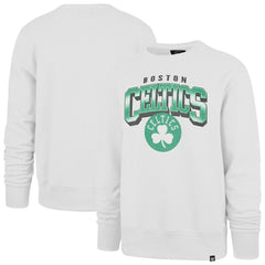 Boston Celtics '47 Big & Tall Spotlight Headline Pullover Sweatshirt - Cream | 47 brand shop