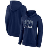 Dallas Cowboys Women's Victory Script Pullover Hoodie - Navy for sale