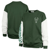 Milwaukee Bucks '47 Women's Rise Andie Oversized Pullover Sweatshirt - Hunter Green | 47 brand discount