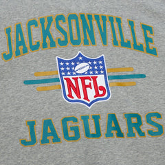 Jacksonville Jaguars All Over 4.0 Vintage Logo Pullover Sweatshirt - Heather Gray for sale