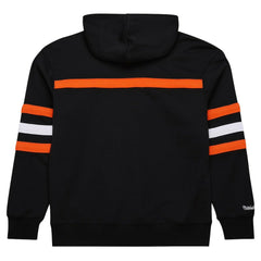 Cincinnati Bengals Vintage Logo Head Coach Fleece Pullover Hoodie - Black outlet
