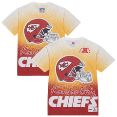 Kansas City Chiefs Team Burst Vintage Logo T-Shirt - White for sale