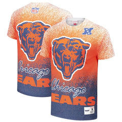 Chicago Bears Team Burst Vintage Logo T-Shirt - White sale