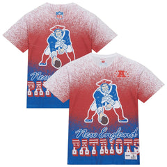 New England Patriots Team Burst Vintage Logo T-Shirt - White cheap