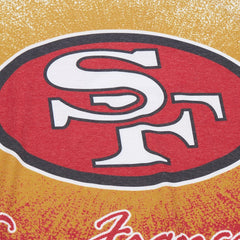 San Francisco 49ers Team Burst Vintage Logo T-Shirt - White outlet