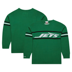 New York Jets Throwback 1984 Pullover Sweater - Green sale