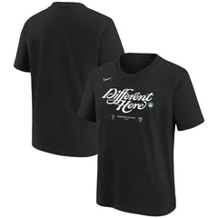 Boston Celtics Unisex 2024 NBA Playoffs Mantra T-Shirt - Black | Nike outlet