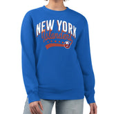 New York Islanders G-III 4Her by Carl Banks Women's Filigree Team Graphic Fleece Pullover Sweatshirt Royal