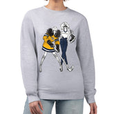 Nashville Predators G-III 4Her by Carl Banks Women's Hockey Girls Team Graphic Fleece Pullover Sweatshirt Heather Gray