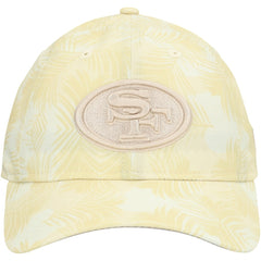 San Francisco 49ers New Era Women's Frond 9TWENTY Adjustable Hat - Cream on sale
