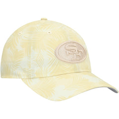 San Francisco 49ers New Era Women's Frond 9TWENTY Adjustable Hat - Cream on sale