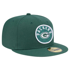 Green Bay Packers New Era Checkered 59FIFTY Fitted Hat - Green on sale