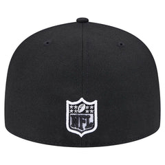 New Orleans Saints New Era Checkered 59FIFTY Fitted Hat - Black cheap