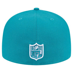 Miami Dolphins New Era Checkered 59FIFTY Fitted Hat - Aqua for sale
