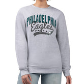 Philadelphia Eagles G-III 4Her by Carl Banks Women's Filigree Logo Graphic Fleece Pullover Sweatshirt - Heather Gray sale