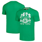 New York Jets Homage Unisex J-E-T-S Tri-Blend T-Shirt - Green for sale