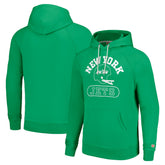 New York Jets Homage Unisex Helmet Tri-Blend Pullover Hoodie - Green cheap