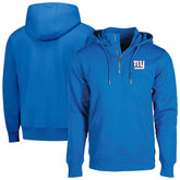 New York Giants Dunbrooke Unisex Defender Quarter-Zip Hoodie - Royal cheap