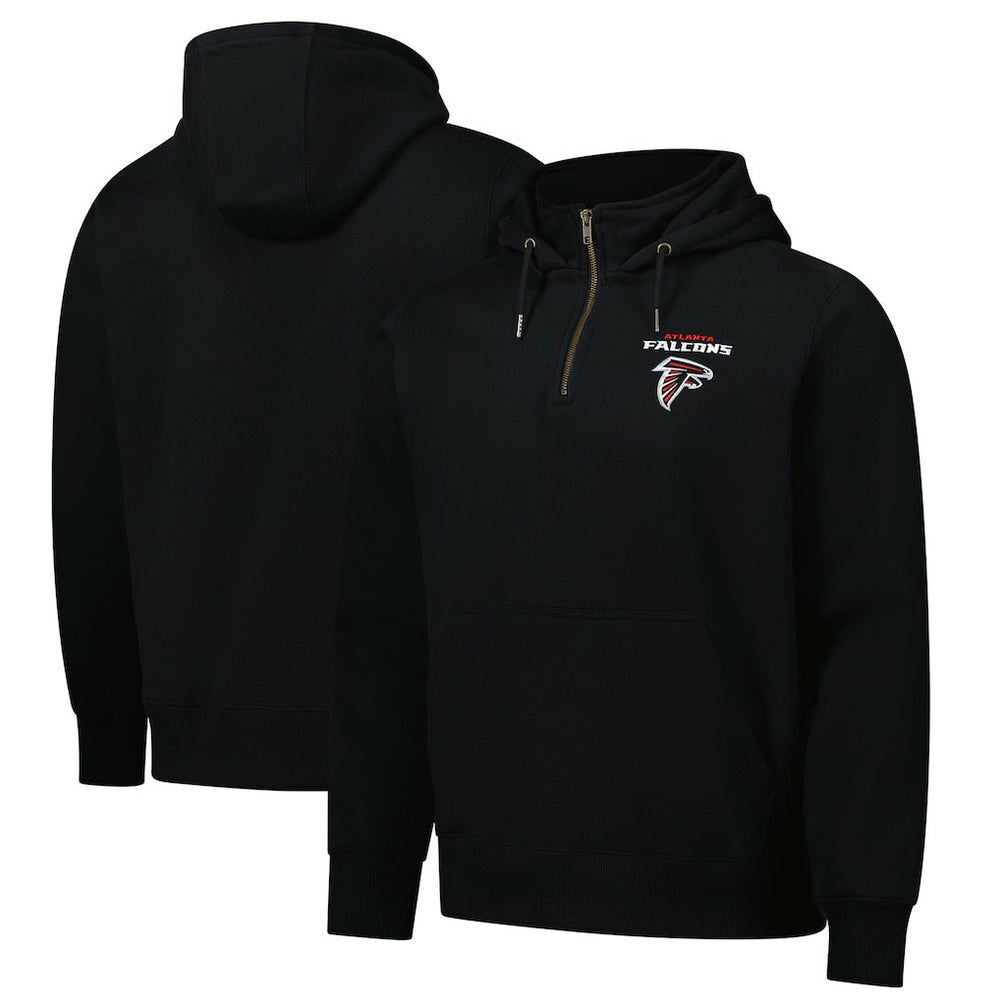 Atlanta Falcons Dunbrooke Unisex Defender Quarter-Zip Hoodie - Black online