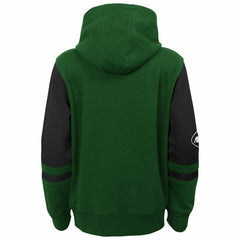 New York Jets Youth Stadium Color-Block Full-Zip Hoodie - Green online