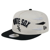 Chicago White Sox Iron Golfer Snapback Hat - Cream | New Era