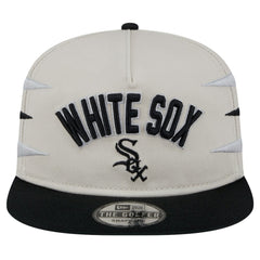 Chicago White Sox Iron Golfer Snapback Hat - Cream | New Era
