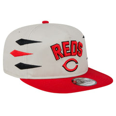 Cincinnati Reds Iron Golfer Snapback Hat - Cream | New Era