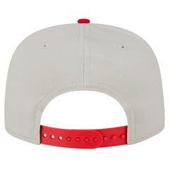 Cincinnati Reds Iron Golfer Snapback Hat - Cream | New Era