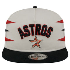 Houston Astros Iron Golfer Snapback Hat - Cream | New Era
