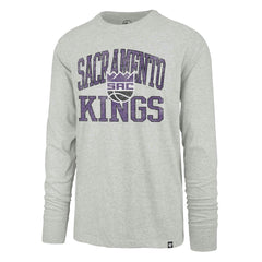 Sacramento Kings '47 First Rate Franklin Long Sleeve T-Shirt - Gray | 47 brand discount