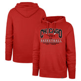Chicago Bulls '47 Unisex Good Call Headline Pullover Hoodie - Red | 47 brand for sale