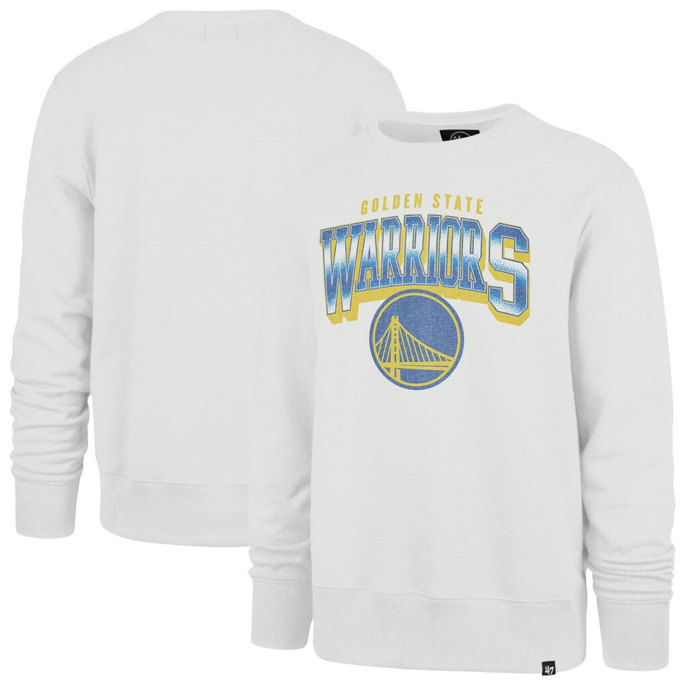 Golden State Warriors '47 Spotlight Headline Pullover Sweatshirt sale - White | 47 brand outlet