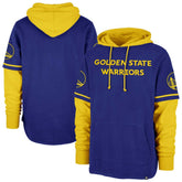 Golden State Warriors '47 Trifecta Shortstop Pullover Hoodie sale - Royal | 47 brand discount