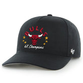 Chicago Bulls '47 Champs Global Star Hitch Adjustable Hat - Black | 47 brand cheap