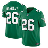 Saquon Barkley Philadelphia Eagles Alternate Vapor F.U.S.E. Limited Jersey - Kelly Green | Nike cheap