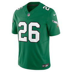 Saquon Barkley Philadelphia Eagles Alternate Vapor F.U.S.E. Limited Jersey - Kelly Green | Nike cheap
