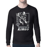 Los Angeles Kings Starter Player Grid Long Sleeve T-Shirt Black