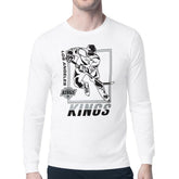 Los Angeles Kings Starter Player Grid Long Sleeve T-Shirt White