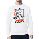 Philadelphia Flyers Starter Player Grid Fleece Pullover Sweatshirt White