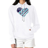 Charlotte Hornets G-III 4Her by Carl Banks Women's Heart Pullover Hoodie - White on sale